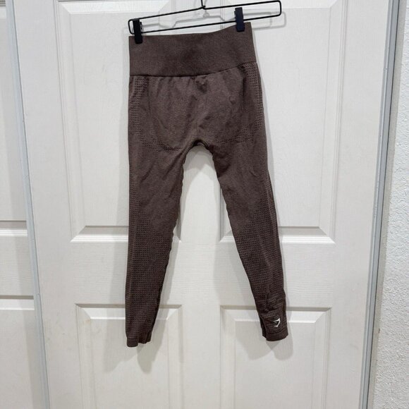 Gymshark Womens Leggings Activewear Brown Size XS ?? - Picture 5 of 8